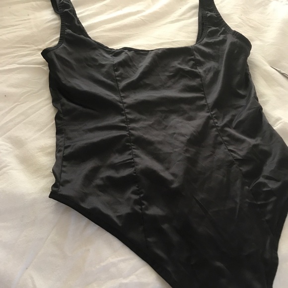 Free People Faux Leather Bodysuit - Picture 7 of 10